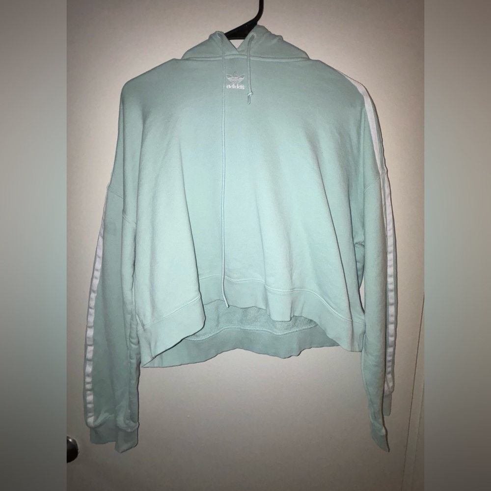 adidas cropped sweatshirt